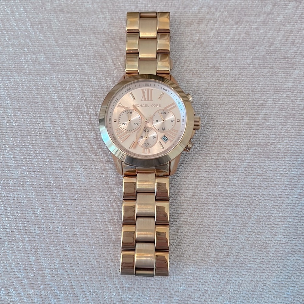 Rose Gold Michael Kors Watch